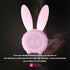 KDtech Kids Alarm Clock with Night Light 6 Ringtones, Cute Pink Bunny Digital Alarm Clock for Kids, Touch Control and Rechargeable Sleep Trainer C...