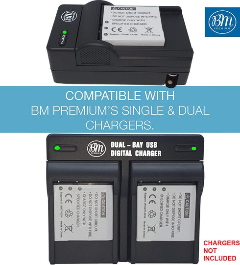 BM Premium LB-060 Battery Replacement for Kodak PixPro AZ251, AZ361, AZ362, AZ365, AZ421, AZ422, AZ501, AZ521, AZ522, AZ525, AZ526, AZ527, AZ528 C...