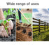 Garden Auger Post Hole Digger 1.6 x 16.5 in Long Handle Bulb Planter Tool Solid Shaft Extend Spiral Planting Auger Drill Bit for Planting Bulbs Se...
