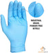 Superior Glove KeepKleen Contour Work Nitrile Gloves (100 Count) Latex Free Glove, Disposable Gloves, Powder Free, 9" Length - RDCNPF (Medium)...