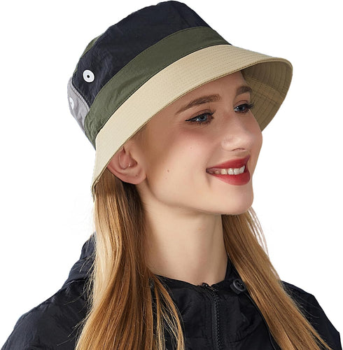 Sun Hat for Men Women Bucket Packable UV Protection Fishing Hat Hiking Beach Quick Dry Boonie...