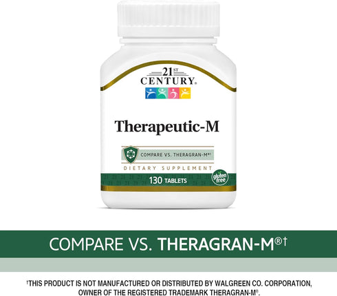 21st Century Therapeutic M Tablets 130 Count...