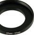 uxcell 27mm-37mm Step Up Ring Adapter for Camera, Metal 27mm to 37mm Camera Lens Hood Stepping Up Ring Filter for Digital DSLR SLR Camera, Black...
