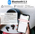 Bluetooth 5.3 Headphones for Samsung S24 S23 FE S22 Ultra S21 FE Flip/Fold A54 A14 A13,True Wireless Noise Canceling Earbuds,Bluetooth Earbuds Ear...