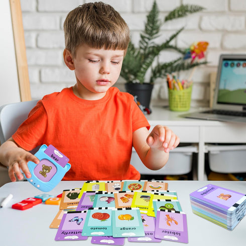 Toddler Toys for 2 3 4 5 Year Old Boy Girl, Learning Educational Montessori Toys for Toddler, Talking Flash Cards 224 Sight Words Best Gifts for K...