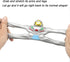 Stretch Figure,8'' Stretch Robot for Twisting Pulling Bending,Stretchy Robot Action Figure...