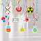 Mad Scientist Party Swirls Streamers Decorations Set 16 Pieces Science Laboratory Chemistry Theme Hanging Swirl Decor for Baby Shower Boys Girls B...