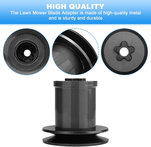 581473301 Lawn Mower Blade Adapter 25MM Compatible with Husqvarna Poulan Craftsman HU 675FE,HU700F,HU725F,HU775H Walk-Behind Mower,Replaces 532421...