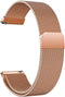 Compatible with Galaxy Watch 3 45mm/Samsung Galaxy Watch 46mm/Gear S3 Frontier/Classic Band, 22mm Stainless Steel Strap Replacement for Pro/Samsun...