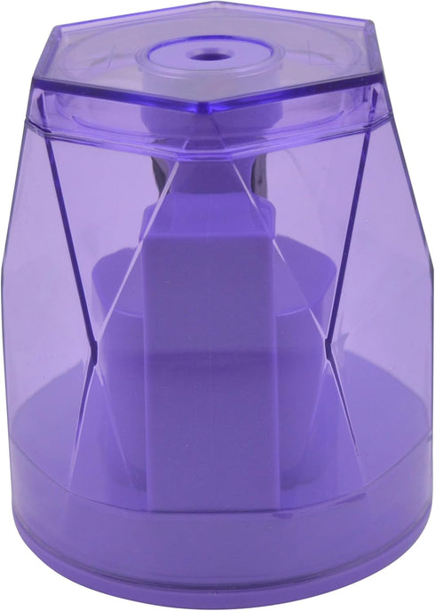 Westcott iPoint® GEM Battery Pencil Sharpener, Purple (00576)...