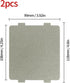 2 PCS Waveguide Cover, Universal Mica Sheet for Microwave Oven, Cut to Size, 108mmX99mm...