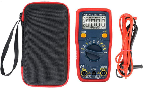 Aenllosi Hard Carrying Case Compatible with AstroAI Digital Multimeter Voltage Tester 1.5v/9v/12v Auto-Ranging 4000 Counts TRMS Voltmeter(only cas...