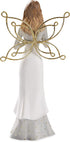 Pavilion - Best Friends Come Into Our Lives and Leave Paw Prints On Our Hearts - 7.5 Inch White & Gold in Memory of Pet Angel Figurine...