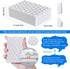 Magic Sponge Eraser, Melamine Sponge Foam Pads, All-Purpose Large Kitchen Dish Cleaning Sponge Pads, White Nano Scrub Non-Scratch Sponge for House...