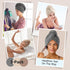 3 Pack Microfiber Hair Towel Wrap for Curly Hair, Super Absorbent Hair Drying Towel for Women, Kids, Hair Care Accessories, Hair Turban for Wet Ha...