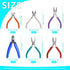 6Pcs Jewelry Pliers, Jewelry Making Tools Kit for Necklace, Bracelet, Earrings Making or Repairing, Include Nose Pliers, Wire Cutters, Crimping Pl...