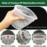 Orchid Pot, 12 Pack Orchid Pots with Holes, 4 Each of 4.5", 5.5", 6.3", Clear Orchid Pots for Repotting, Breathable Slotted Orchids Planter...