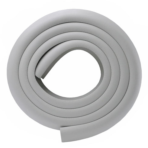 M2cbridge L Shape Extra Thick Furniture Table Edge Protectors Foam Baby Safety Bumper Guard 6.5 Ft (Grey)...