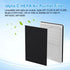 Replacement Idylis Filter C for Idylis Air Purifier IAF-H-100C, IAP-10-200, IAP-10-280 Model, Idylis C True Hepa Filter & 2 Activated Carbon Pre-F...