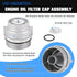 Oil Filter Housing Cap Assembly 15620-31060 Compatible with Toyota 4Runner Avalon Camry Fj Cruiser Highlander RAV4 Sienna Tacoma Tundra Venza Repl...
