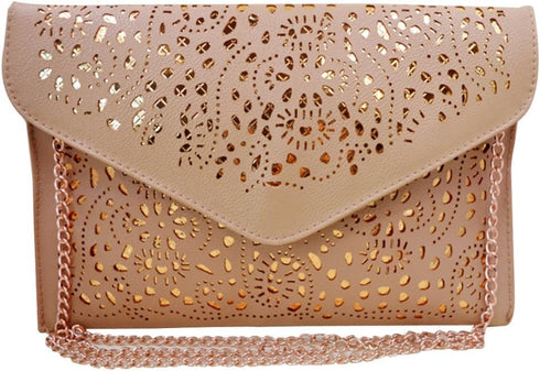 Mily Glitter Sequins Envelop Clutch Tote Shoulder Bag Handbag...