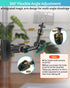 Super Clamp Camera Clamp Mount 5.5 Inches Magic Arm with 1/4" Thread, Articulating Arm with Clamp,Tripod Camera Mount Clip Clamp with Adjustable f...