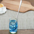 4pcs 9" Long Handle Iced Tea & Coffee Spoon Set, Stainless Steel Cocktail Stirrer for Mixing Drinks...