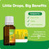 Ddrops Vegan 1000 IU 180 Drops - Daily Vitamin D Liquid - Supports Bone Health & Immune System. No Large Capsules, No Preservatives, Non-GMO, Alle...