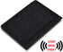 Unisex-Adult's Petite Credit Card Holder Leather Slim Minimalist Wallet, Crosshatch Black, Classic...