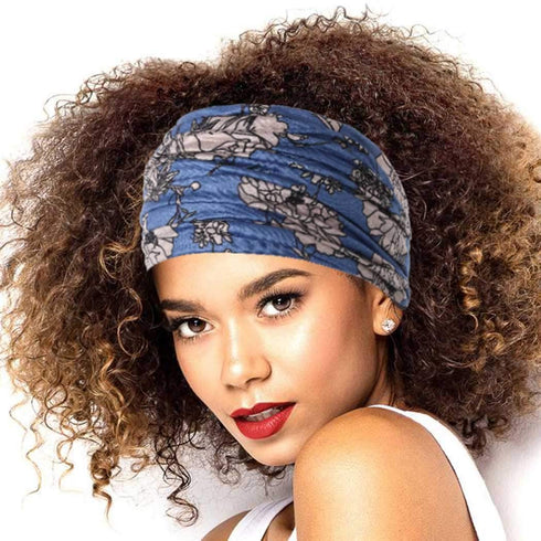 GORTIN Boho Leopard Knoted Turban Headband Stretch Twist Head Wraps Stripe Cloth Head Bands for Women and Girls 3 Pcs (Casual)...