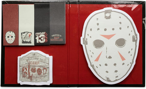 Friday the 13th Sticky Note and Sticky Tab Box Set | Work Memo Notepad Stationery Paper | Home School Supplies For College, Business, Office | Jas...