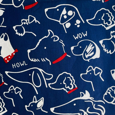 Dog Fat Quarters Fabrc Bundles for Baby Kids, Pet Cotton Quilting Fabric for DIY Crafts, Novelty Fabric Bundles for Sewing 18x22 (6PCS)...