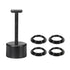 MECCANIXITY E26/E27 Socket Ring Removal Tool T Type with Lamp Shade Socket Rings for Medium Base, Light Replacing Accessories, Black Pack of 5...