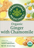 Traditional Medicinal Organic Ginger with Chamomile Tea - 16 Bags...