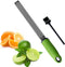 Sunkuka Pro Citrus Lemon Zester & Cheese Grater Stainless Steel - Ginger,Garlic,Potato Nutmeg,Chocolate Peeler with Cover and Cleaning Brush...