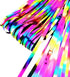2 Packs Rainbow Party Decorations, Rainbow Foil Fringe Curtain Neon Backdrop Metallic Tinsel Photo Booth Props for Birthday Gay Pride Day Bachelor...
