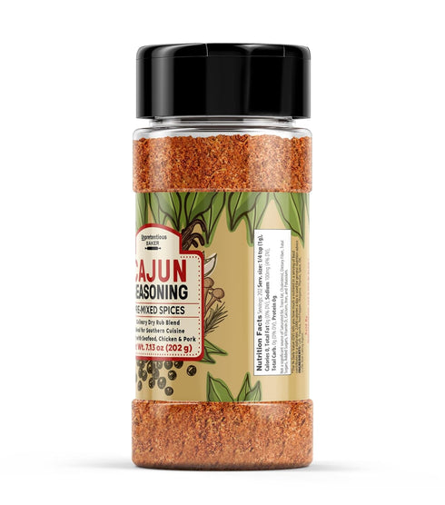 Unpretentious Cajun Seasoning (1 Cup) Culinary Blend, Southern Classic Cuisine, Rich Flavor...