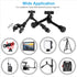 FOMITO 11 inch Magic Arm with Super Clamp - Adjustable Articulating Arm Magic Arm Camera Arm Superclamp w/Hot Shoe Mount 1/4 inch Tripod Screw Com...
