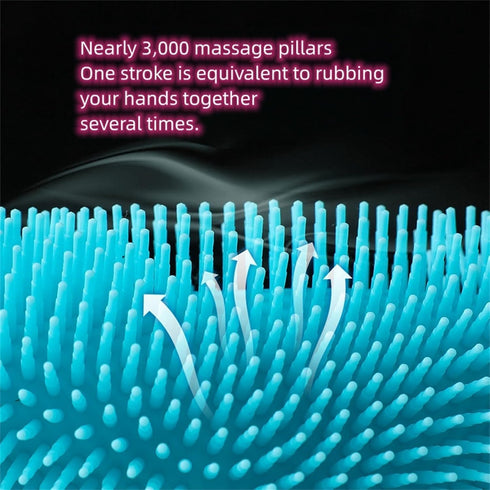 Pet Bathing Gloves, Cat and Dog Bathing Artifacts, Pet Anti-Scratch and Anti-Bite Massage Gloves, Scrubbing Brush.Pet Bath Gloves. (Blue)...