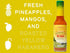 Elijah's Xtreme Pineapple-Mango Habanero Hot Sauce, Gourmet Hot Sauce Made with Fresh Fruit for Vibrant Flavor and Roasted Yellow Habanero Peppers...