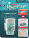 Taylor Seville Originals Comfort Grip Patchwork Fine Magic Pins-Sewing and Quilting Supplies and Notions-Sewing Notions-50 Count...