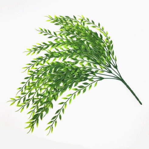 CATTREE Artificial Weeping Willow, Plastic Plants Greenery Leaves Fake Hanging Vine Faux Ivy Garland UV Resistant for Indoor Outdoor Garden Basket...