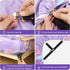 Bed Sheet Fasteners, Triangle Sheet Straps Mattress Clips, 3 Way Fitted Bed Corner Holder Sheet Suspenders Grippers for Bedding Sheets, Mattress C...