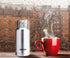 Milton Insulated Water Bottle 5.4 oz (160 ml) Stainless Steel Double walled vacuum flask Hot and Cold Drinks, Leak-Proof Simple Screw Lid, Office,...