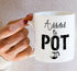Retreez Funny Mug - Addicted to Pot, Weed 11 Oz Ceramic Coffee Mugs - Funny, Sarcasm, Sarcastic, Motivational, Inspirational birthday gifts for fr...