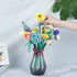 QLT Mini Bricks Flower Bouquet Building Sets, Artificial Flowers, DIY Unique Decoration Home, 680 Pieces Botanical Collection for Ages 8-12 yrs Ol...