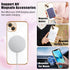 for iPhone 13 Magnetic Case, Luxury Cute Love Heart Design Plating Edge Case with MagSafe for Women Girls Soft TPU Shockproof Full Protective Case...