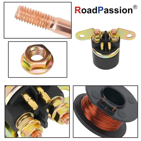 Road Passion Starter Solenoid Relay for Arctic Cat 250 300 2x4 4x4 1999-2005/ Suzuki King Quad 300 LTF300 1999-2000 LT-F4WDX King Quad 1991-1998 Q...