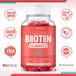 Biotin Gummies for Hair Growth | Max Strength Biotin 10000mcg Prevents Thinning and Loss | Chewable Biotin Supplement For Women Men and Kids | 100...
