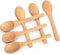 HANSGO 6PCS Small Wooden Spoons, Small Soup Spoons Serving Spoons 6inch Wooden Teaspoon for Coffee Tea Jam Bath Salts...